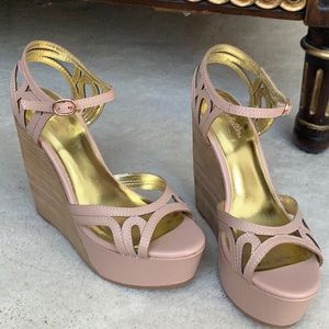 Pink Wedges